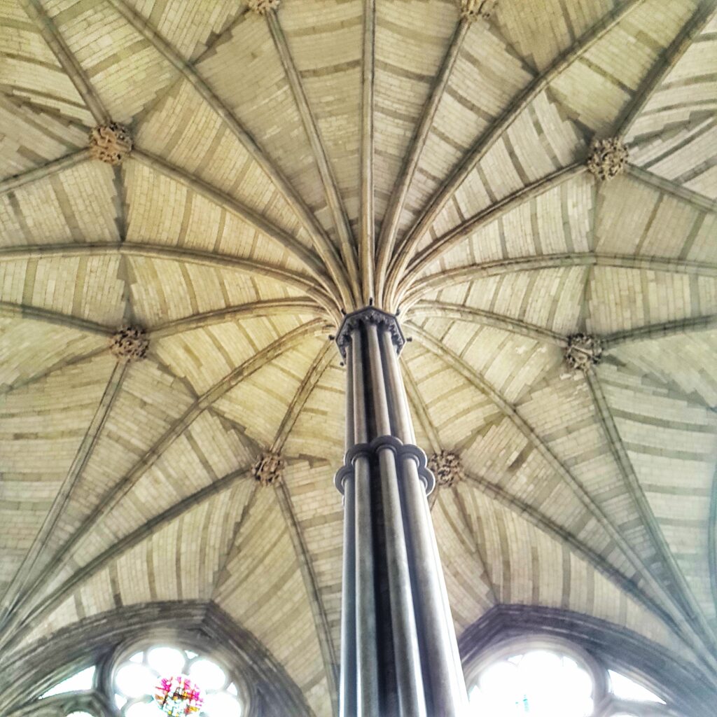 Volta a ombrello del Chapter House dell'Abbazia di Westminster