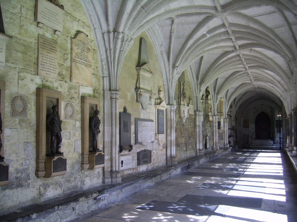 The Cloisters, il chiostro dell'Abbazia di Westminster