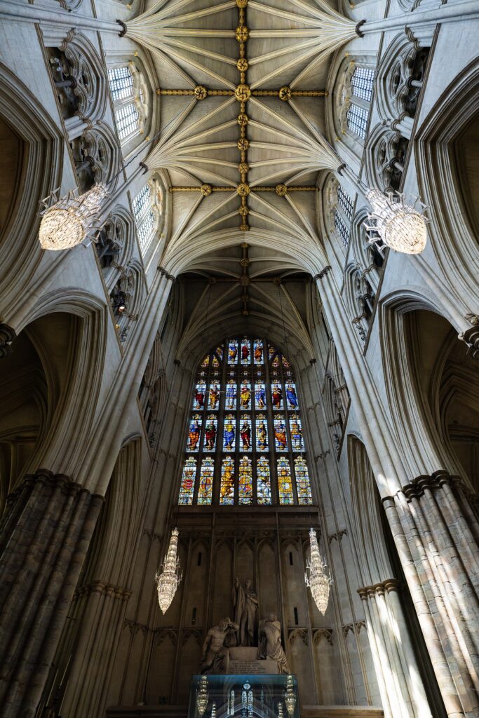 La navata dell'Abbazia di Westminster